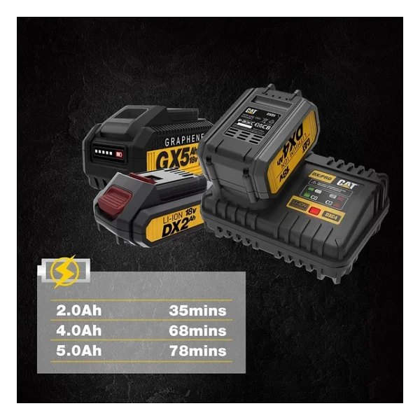 Cat Dxc4 One For All 18 V Li-Ion Profesyonel Şarj Cihazı - Görsel 7