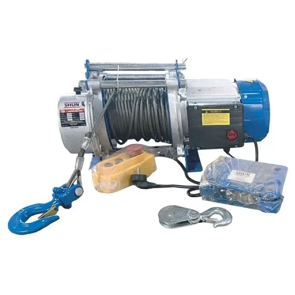 Shun 1500 Kg Profesyonel Vinç 220 Volt 30 Metre 3 Hp - Görsel 3