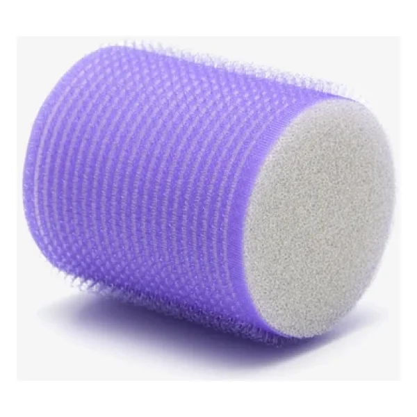 Croc 1203 Cırtlı Sünger Bigudi Mor 6lı Çap 5cm - Görsel 2