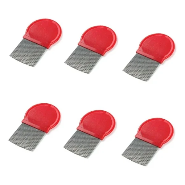 Tarko Lionesse 58 Bit Tarağı Metal Kırmızı X 6 Adet - Görsel 3