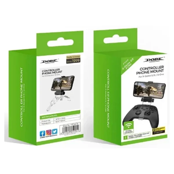 Xbox Series S/X One X/ S Oyun Kollar İçin Cep Telefonu Kelepçesi (Dobe Tyx-0631b) - Görsel 7