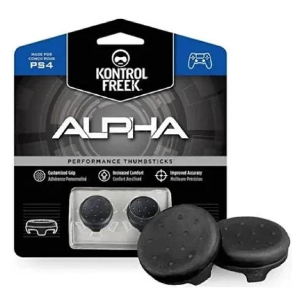 Kontrolfreek PS4 Alpha Siyah Analog Koruyucu - Görsel 5