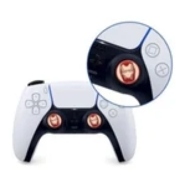 Spiderman Logo PS3-PS4-PS5-Xbox One-X-S-Series X Series S Analog Koruyucu Silikon Pad - Görsel 2
