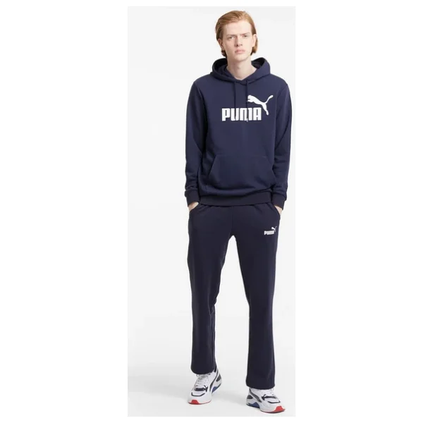 Puma Essentials Big Logo 586688 Erkek Kapüşonlu Sweatshirt - Görsel 9
