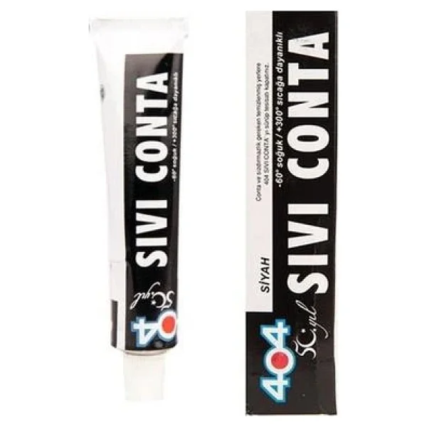 404 80 Gr Siyah Tüp Sıvı Conta - Görsel 3