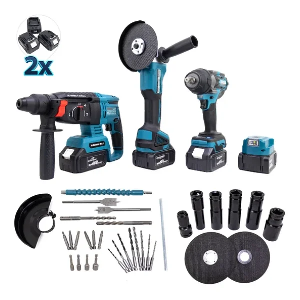 Dawreek Üçlü Set Mk800 2b1ş (Ş.Spral+S.Sıkma+Ş.Hilti) - Görsel 2