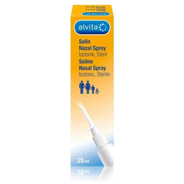 Alvita Salin Nazal Sprey 25 Ml 00288 - Görsel 4