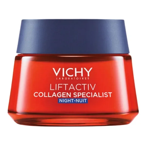 Vichy Liftactiv Collagen Specialist Nuit Yaşlanma Karşıtı 50 Ml Gece Kremi - Görsel 3