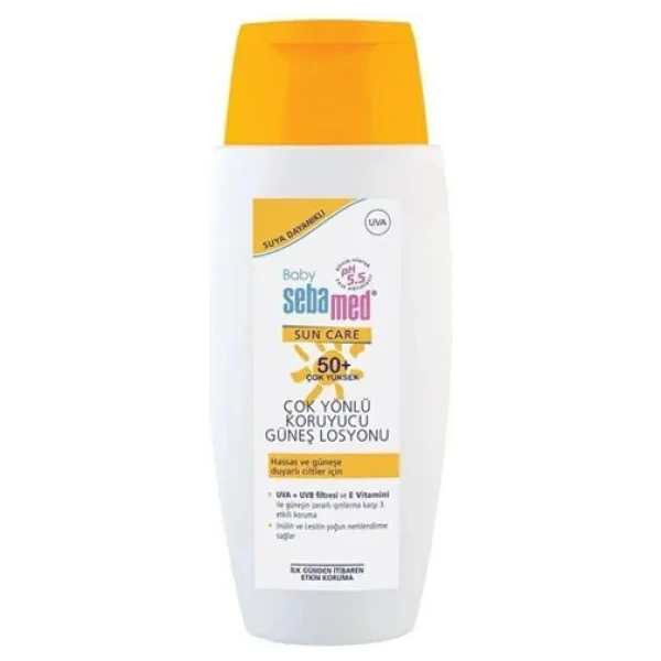 Sebamed Sun Care Çok Yönlü Koruyucu 150 Ml 50 Faktör Bebek Güneş Losyonu - Görsel 6