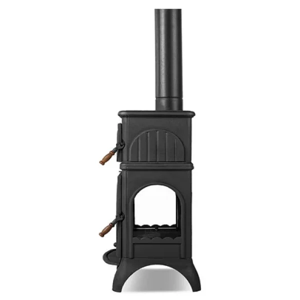 Flamestove Fs-024 Modena Lüx Oven Döküm Soba - Görsel 3