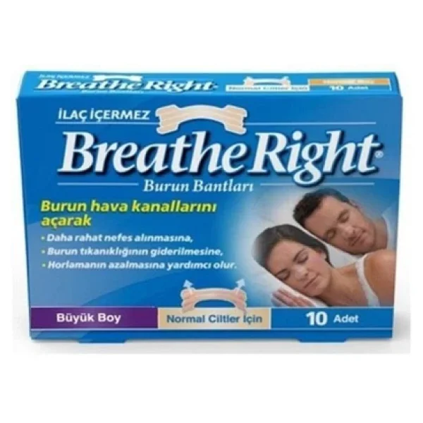 Breathe Right Burun Bandı (normal) - Görsel 3