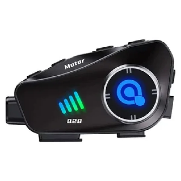 Deanb Q-28 Su Geçirmez Wireless 30fps HD Yatay/Dikey 19201080p Kamera Motosiklet İnterkom Motor Kask Kulaklık - Mat Siyah - Görsel 6