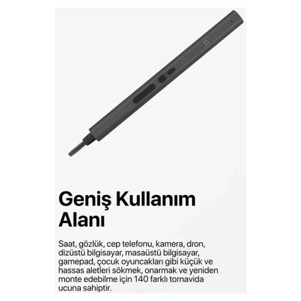 Xenon Smart X6833 153 Parça Hassas Şarjlı Tornavida Seti - Görsel 5