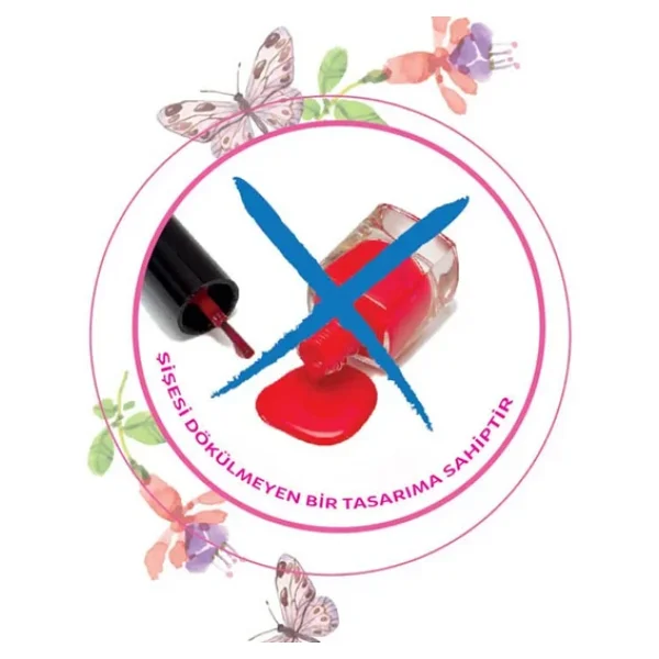 Lukky Soyulabilir Oje - Konfeti Serisi Pembe - Görsel 6