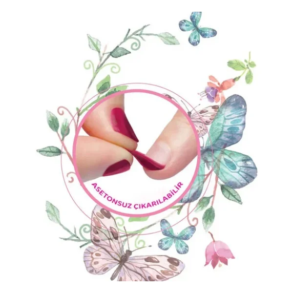 Lukky Soyulabilir Oje - Konfeti Serisi Pembe - Görsel 7
