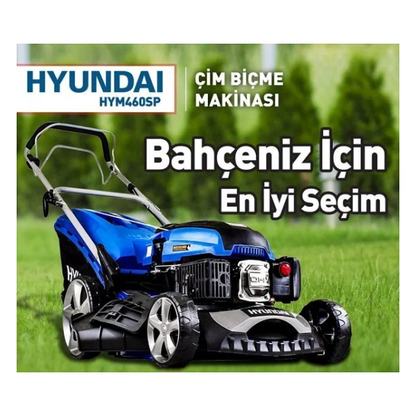Hyundai Hym460sp Benzinli Çim Biçme Makinesi - Görsel 6
