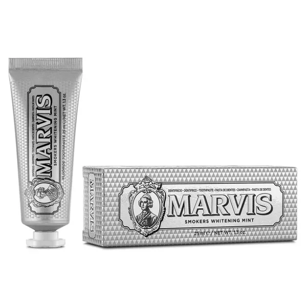 Marvis Whitening Mint Sigara İçenler İçin Beyazlatıcı 25 Ml Florürlü Diş Macunu - Görsel 6