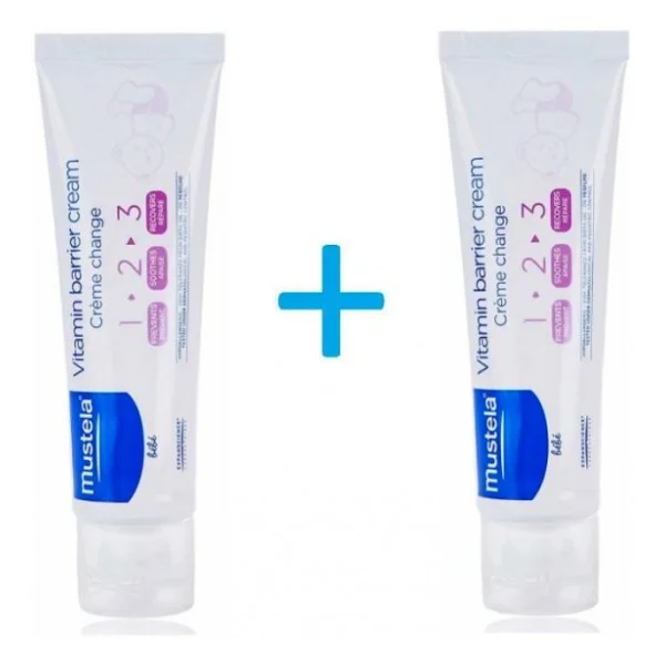 Mustela Vitamin Barrier 1.2.3 Pişik Kremi 100 Ml 2 Adet - Görsel 8