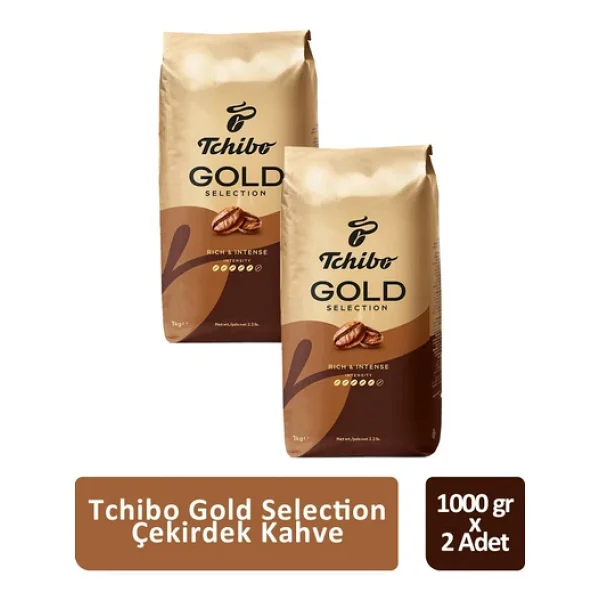 Tchibo Gold Selection Çekirdek Filtre Kahve 1000 Gr 2'li - Görsel 5