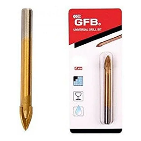Gfb 12 Mm Cam Seramik Delme Üniversal Matkap Ucu - Görsel 6