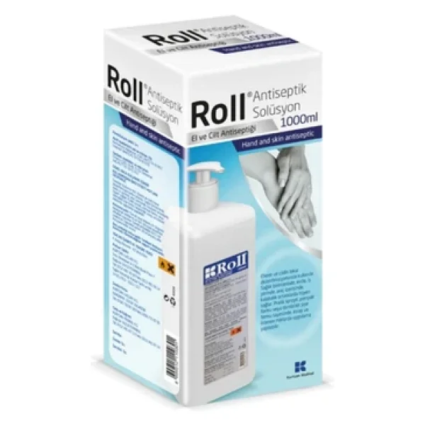 Roll Antiseptik Solüsyon 1 Lt 12'li El Dezenfektanı - Görsel 5