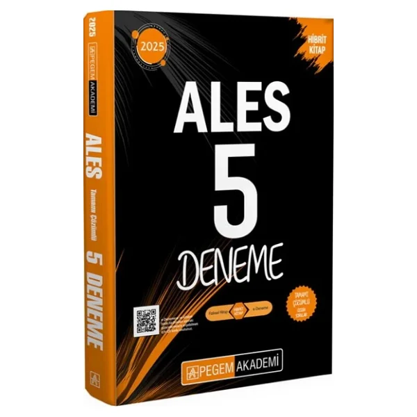 Pegem Akademi Yayıncılık Ales 2025 Tamamı Çözümlü 5 Deneme - Görsel 2