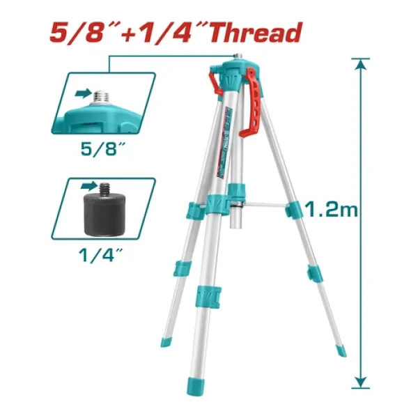 Total Tools Tllt01152 1.2 M Alüminyum Tripod - Görsel 3