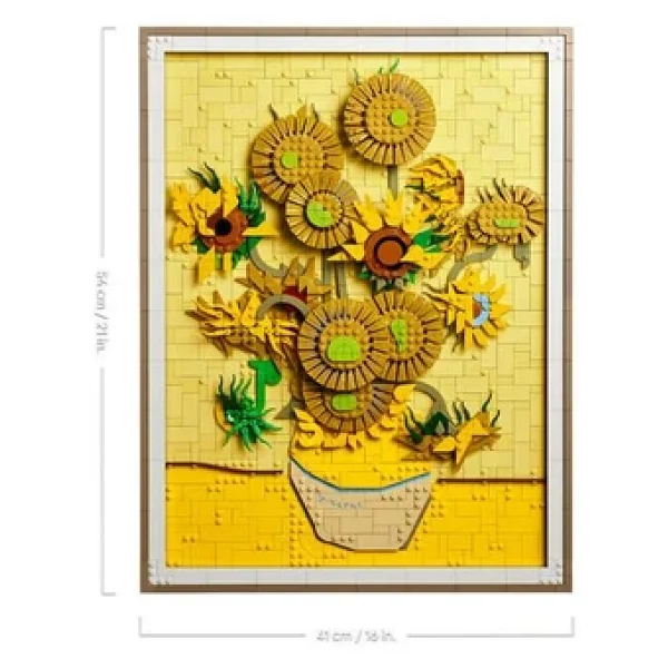 Lego 31215 Art Vincent Van Gogh Ayçiçekleri - Görsel 6