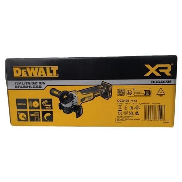 Dewalt Dcg405n Aküsüz Açılı Taşlama Makinesi - Görsel 10