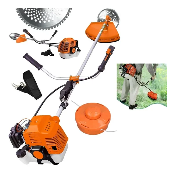 Prohummer Ph276 58cc 11000 Rpm Yan Tipi Benzinli Ot Çalı Çim Biçme Tırpanı (Turuncu) - Görsel 6