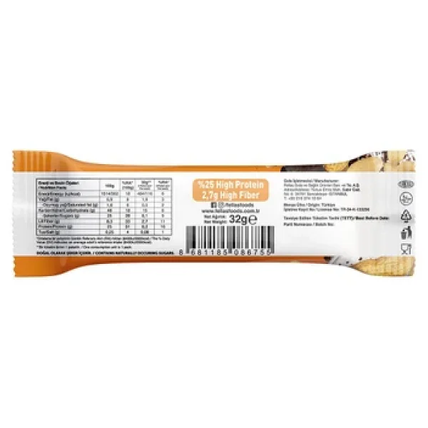 Fellas Yer Fıstıklı Ve Kakaolu 45 Gr 12'li Paket Protein Bar - Görsel 5