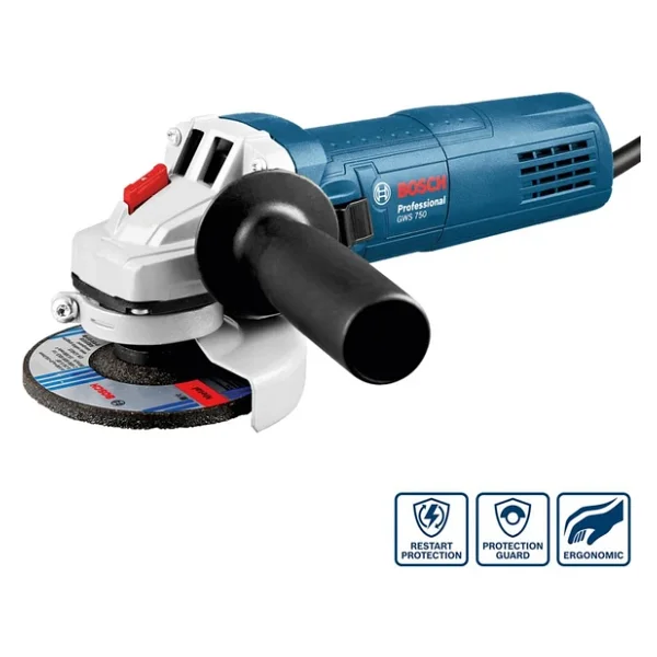 Bosch Gws 750-125 Avuç Taşlama Makinesi - Görsel 3