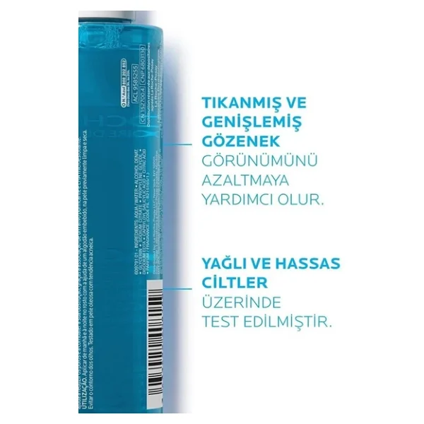 La Roche-Posay Effaclar Temizleme Jeli 400 Ml + Mikro Soyucu Tonik 200 Ml - Görsel 8