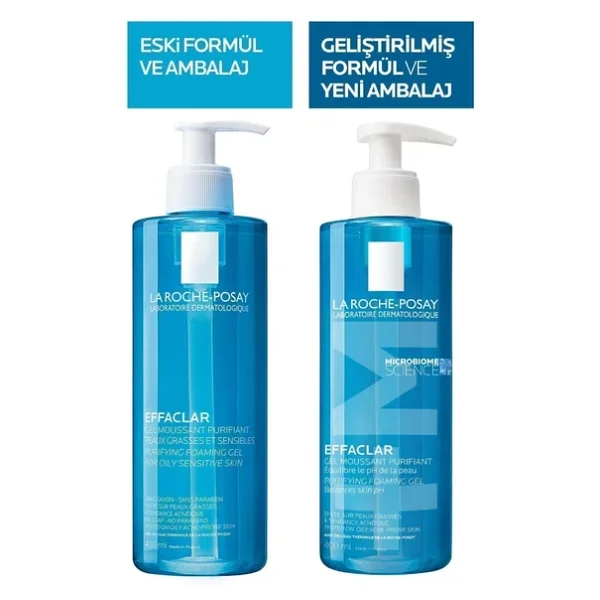La Roche-Posay Effaclar 400 Ml 2 Adet Yüz Temizleme Jeli - Görsel 6