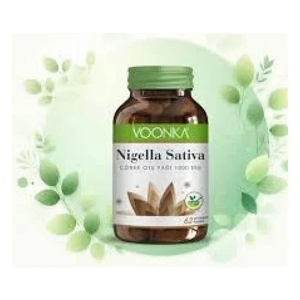 Voonka Nigella Sativa Çörek Otu Yağı 1000 Mg 62 Kapsül - Görsel 7