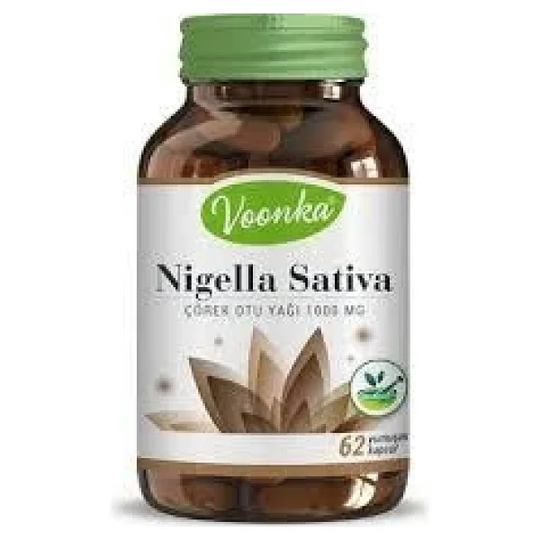 Voonka Nigella Sativa Çörek Otu Yağı 1000 Mg 62 Kapsül - Görsel 7