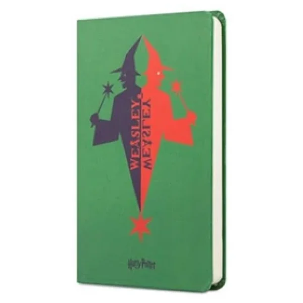 Mabbels Sert Kapak Mini Defter Harry Potter Weasley Yeşil 80 Yp 9x14 Dft-388241 - Görsel 4