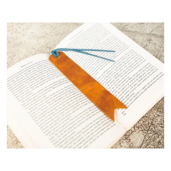 Deri Kitap Ayracı, Antik Taba - Görsel 6