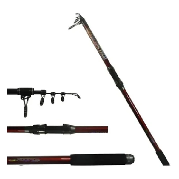 Bauer Pro Red 420 Cm 100-250 Gr Teleskopik Surf Kamış - Görsel 4