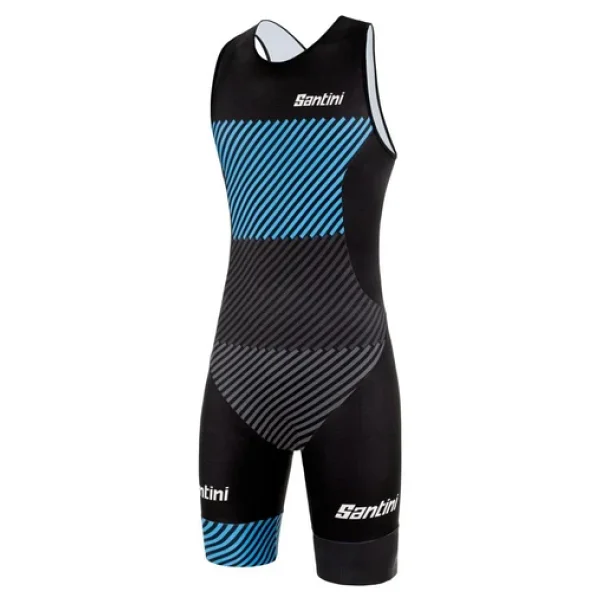 Santini Sleek 775 Erkek Kolsuz Trisuit 9c775gtrslk - Görsel 2