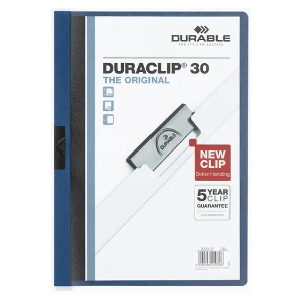 Durable 2200 Duraclip 30 Sayfa Sıkıştırmalı Dosya - Görsel 3