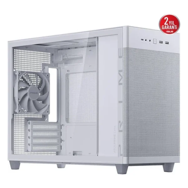 Asus Prime Ap201 Temperli Fanlı Micro Atx Bilgisayar Kasası - Görsel 5