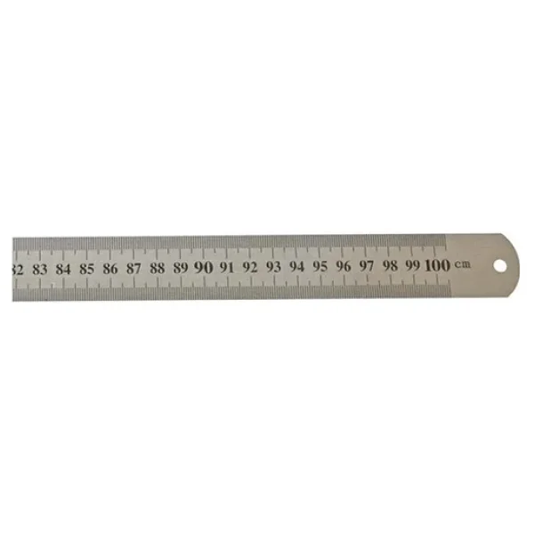 Rubenis Jr-100 Standart 100 Cm Çelik Cetvel - Görsel 7