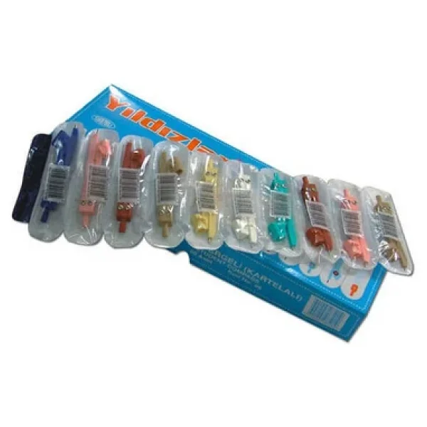 Yıldızlar Pergel Plastik Kartela - Görsel 4