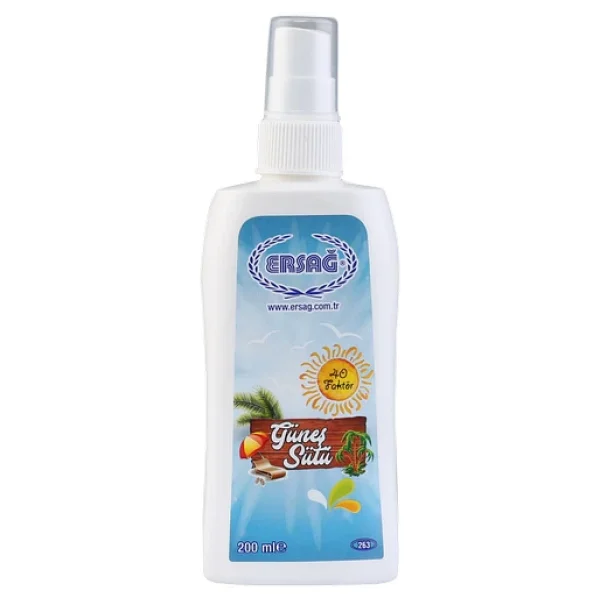 Ersağ Güneş Sütü 200 Ml - Görsel 3