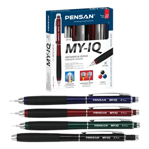 Pensan My Iq 0.7 Mm Versatil Kalem 12'li - Görsel 6