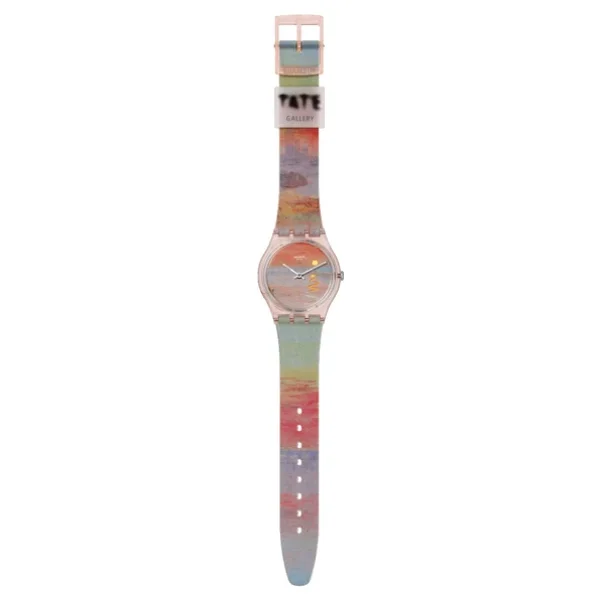 Swatch X Tate Gallery Turner's Scarlet Sunset So28z700 Kol Saati - Görsel 6