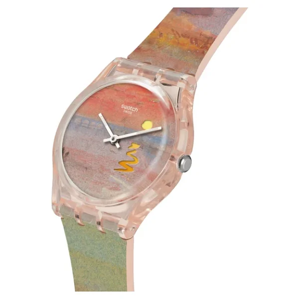 Swatch X Tate Gallery Turner's Scarlet Sunset So28z700 Kol Saati - Görsel 7