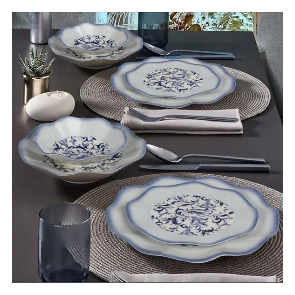 Güral Porselen Nesrin 3214 24 Parça 6 Kişilik Yemek Takımı - Görsel 3
