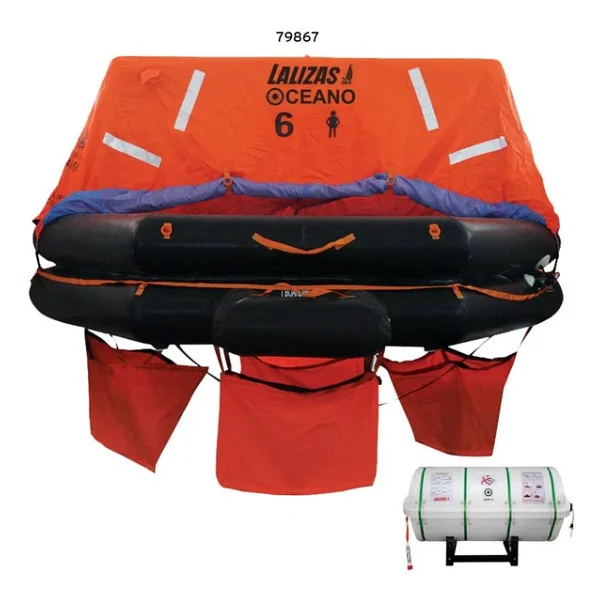 Lalızas Cansalı Solas Oceano,Throw-Overboard Type,20 Prs,Kanister (A) - Görsel 3